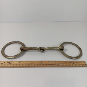 Horse Bridal Bit Iron Harness Western 12” Long Heavy Duty See Photos